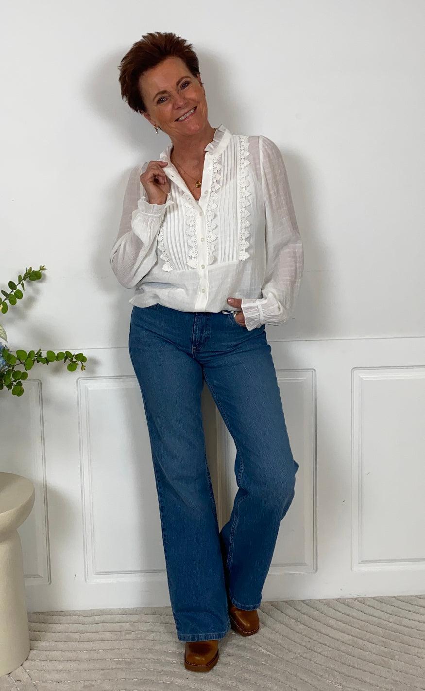 Lollys Laundry Skjorte - Ariel - White