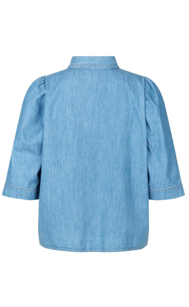 Lollys Laundry Skjorte - Bono - Light Blue