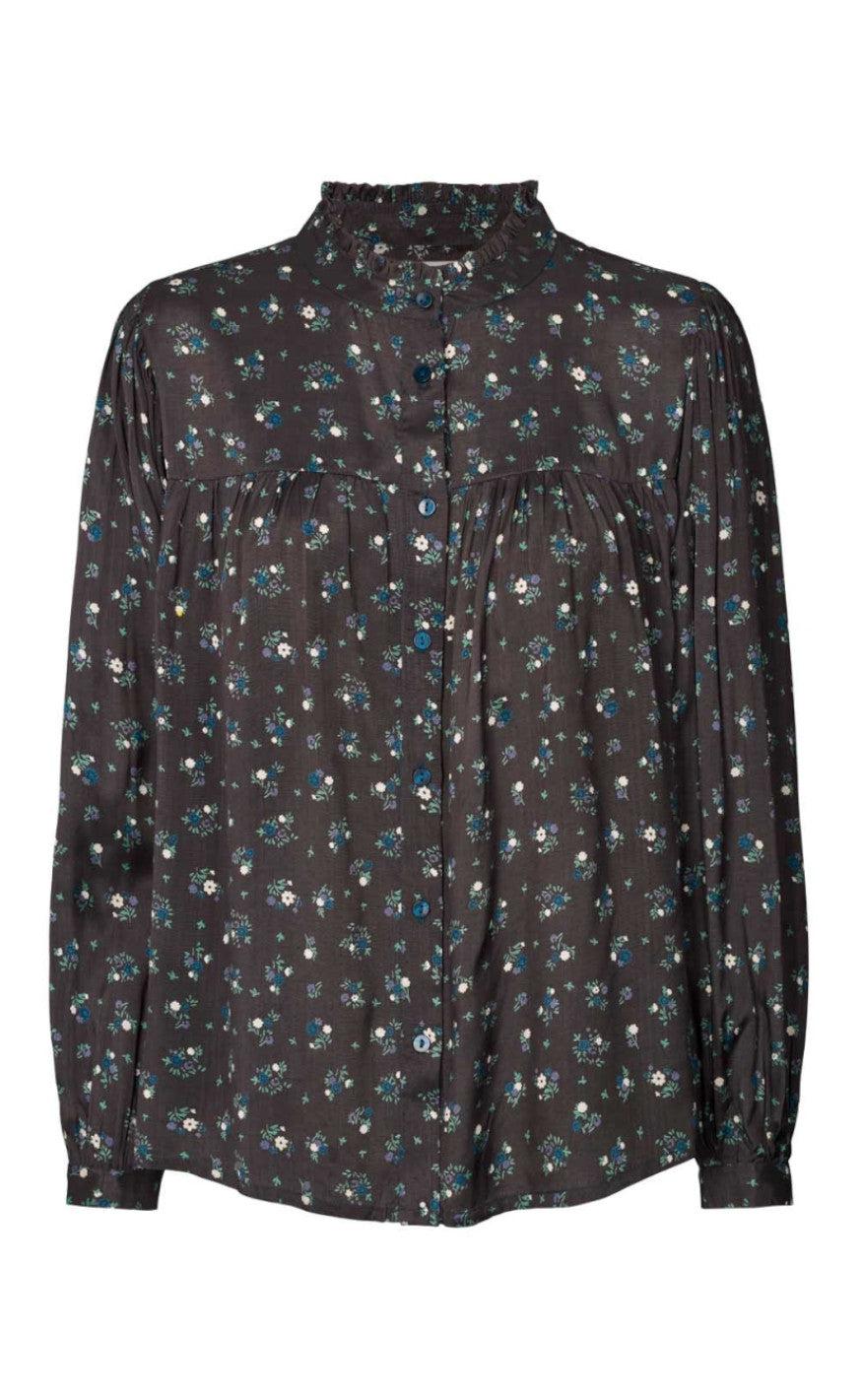 Lollys Laundry Skjorte - Cara - Washed Black