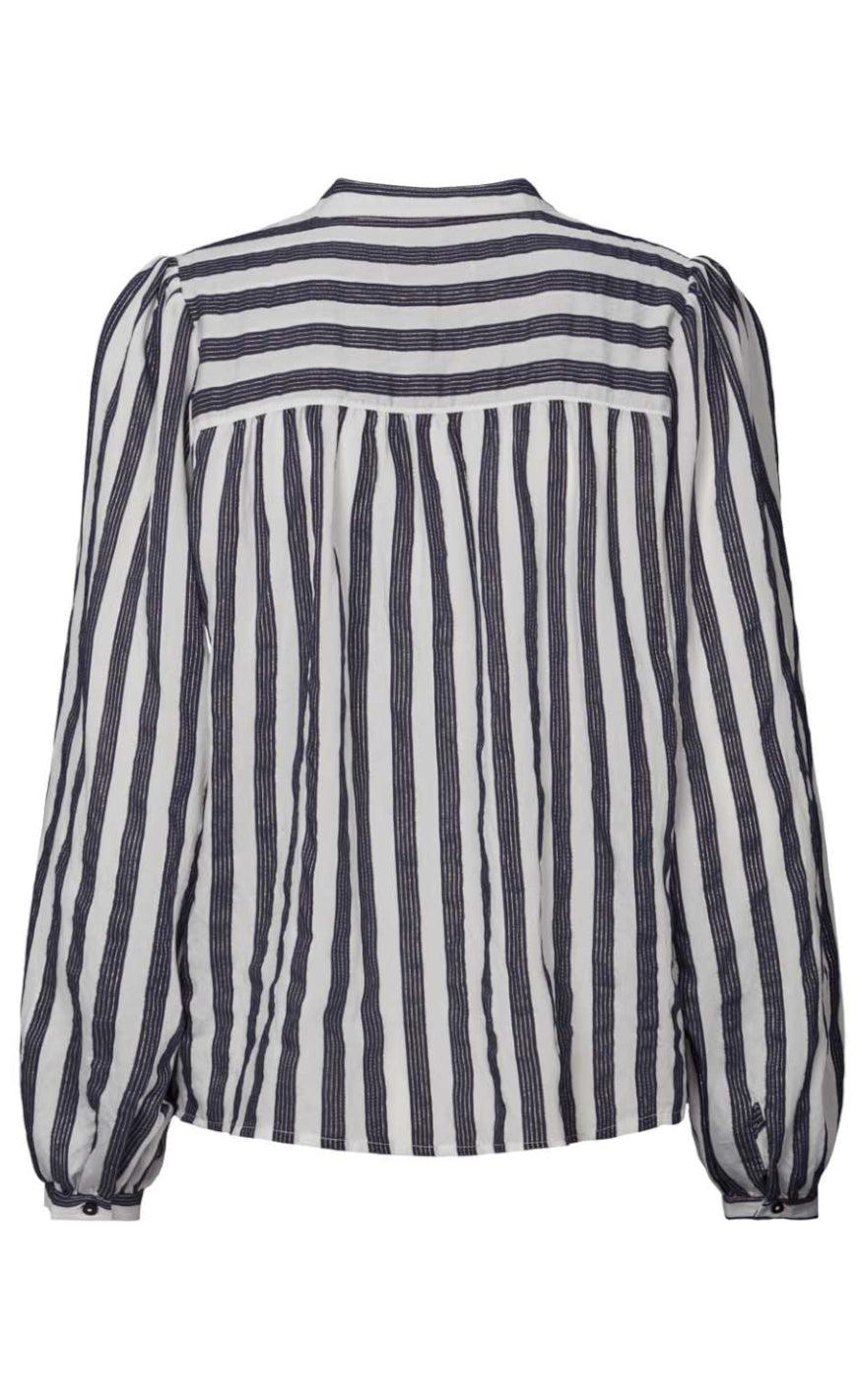 Lollys Laundry Skjorte - Elif - Dark Blue
