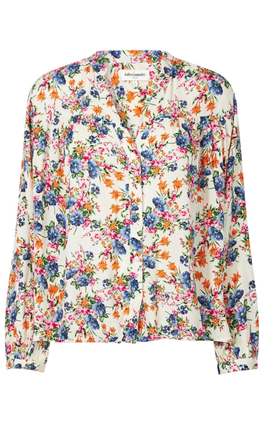 Lollys Laundry Skjorte - Elif - Flower Print