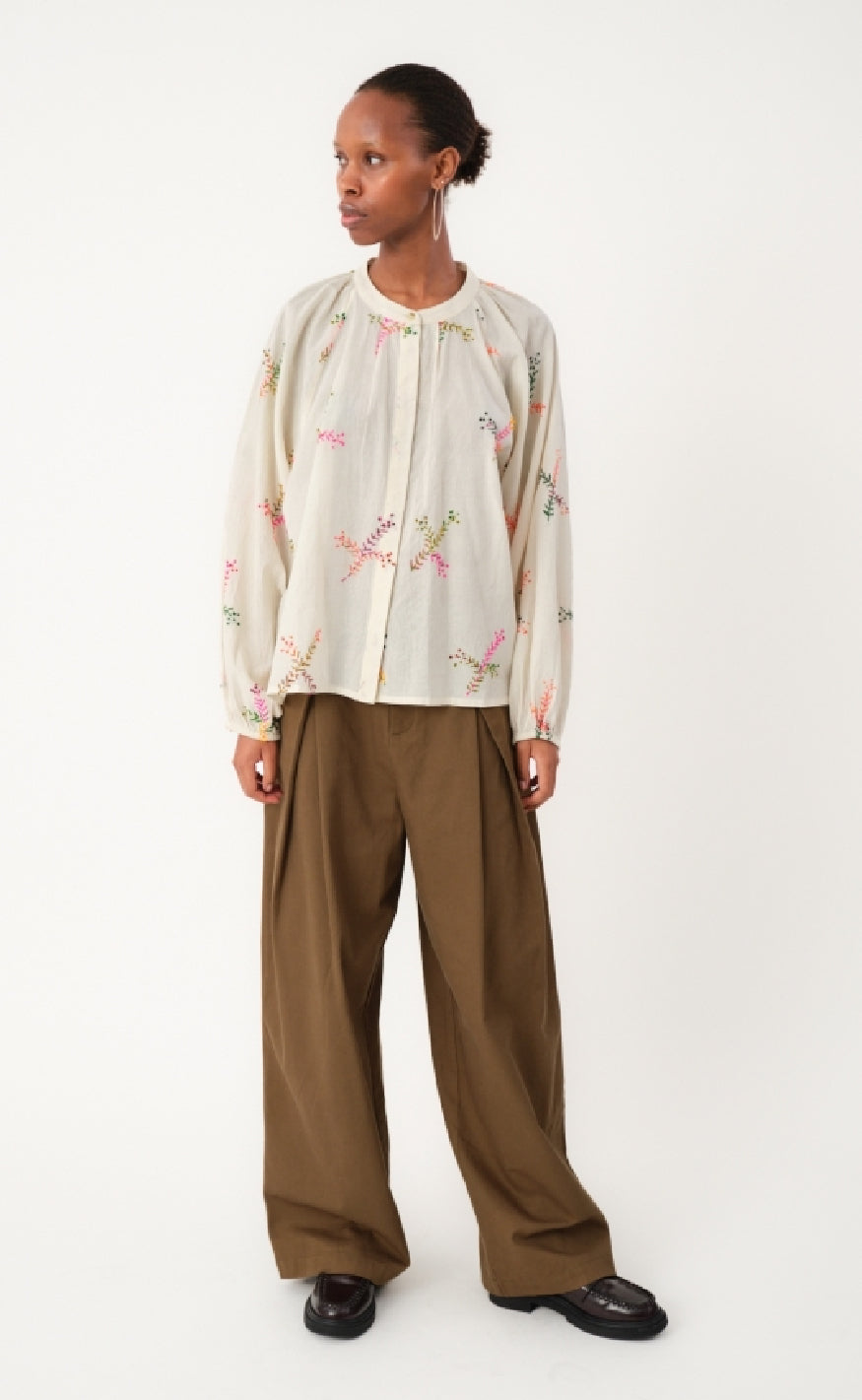 Lollys Laundry Skjorte - Hailey LL - Creme