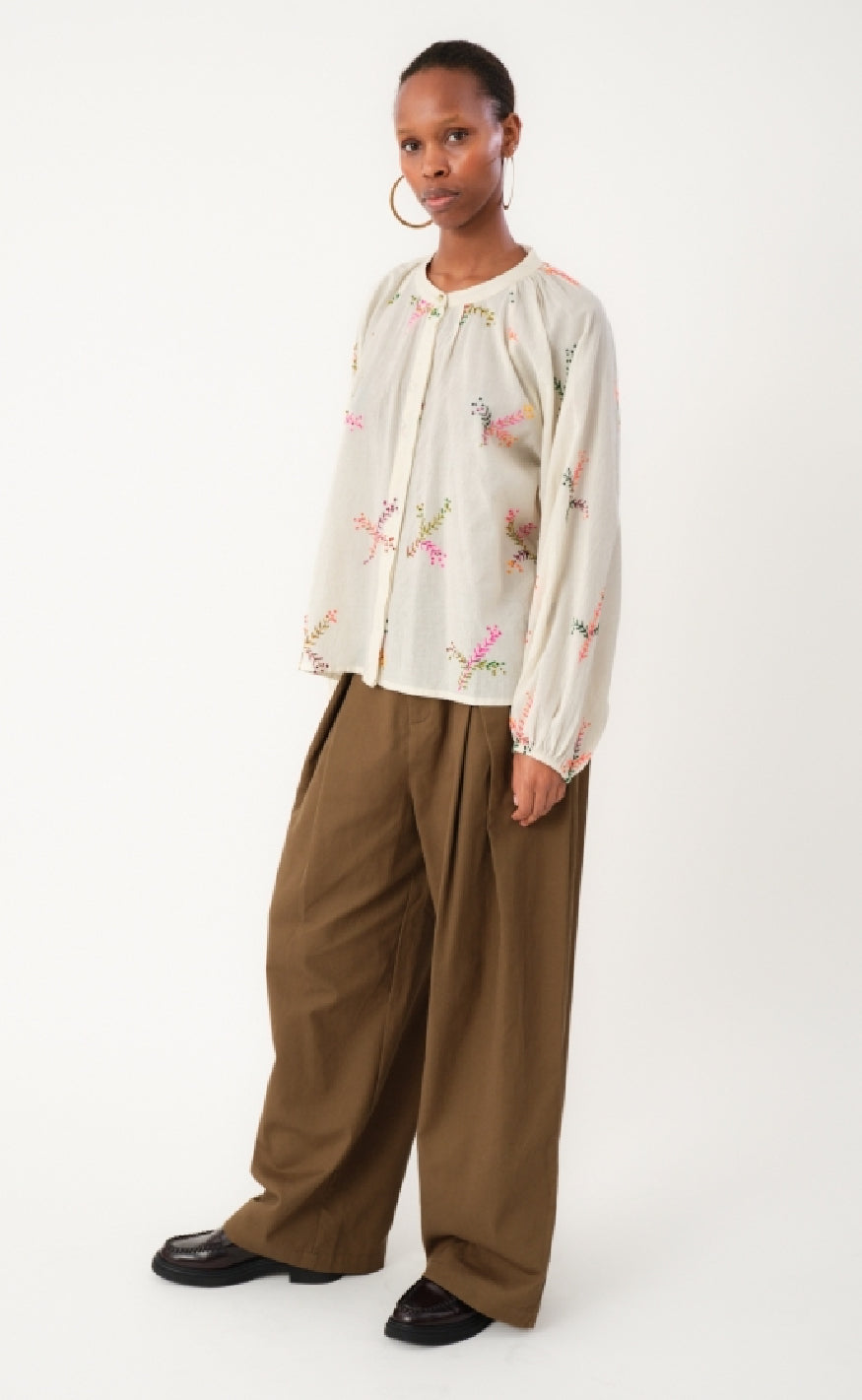 Lollys Laundry Skjorte - Hailey LL - Creme