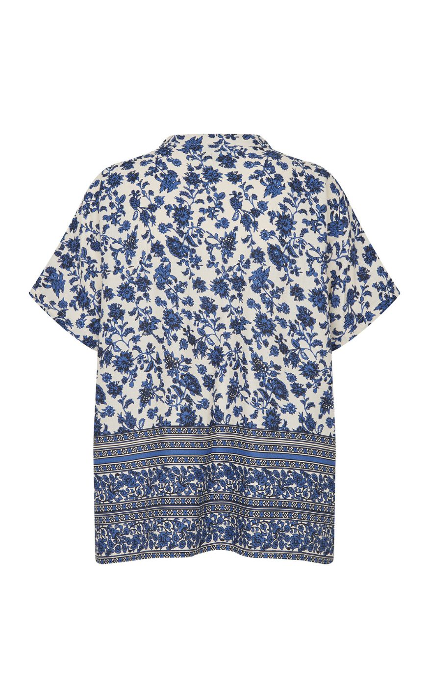 Lollys Laundry Skjorte - Mya SS - Blue