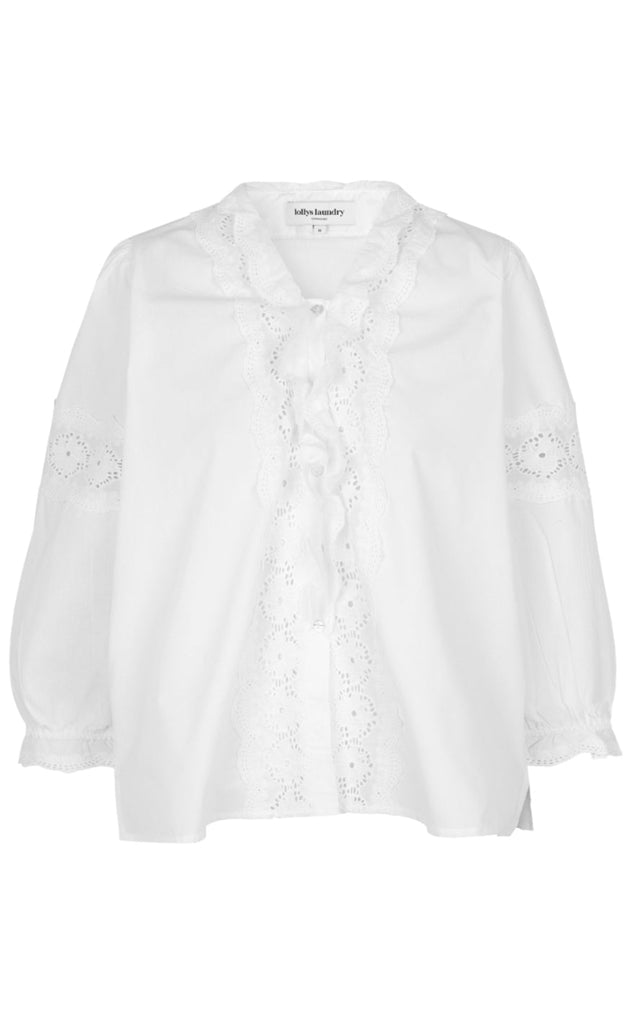 Lollys Laundry Skjorte - Pavia - White
