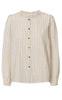 Lollys Laundry Skjorte - River - Creme