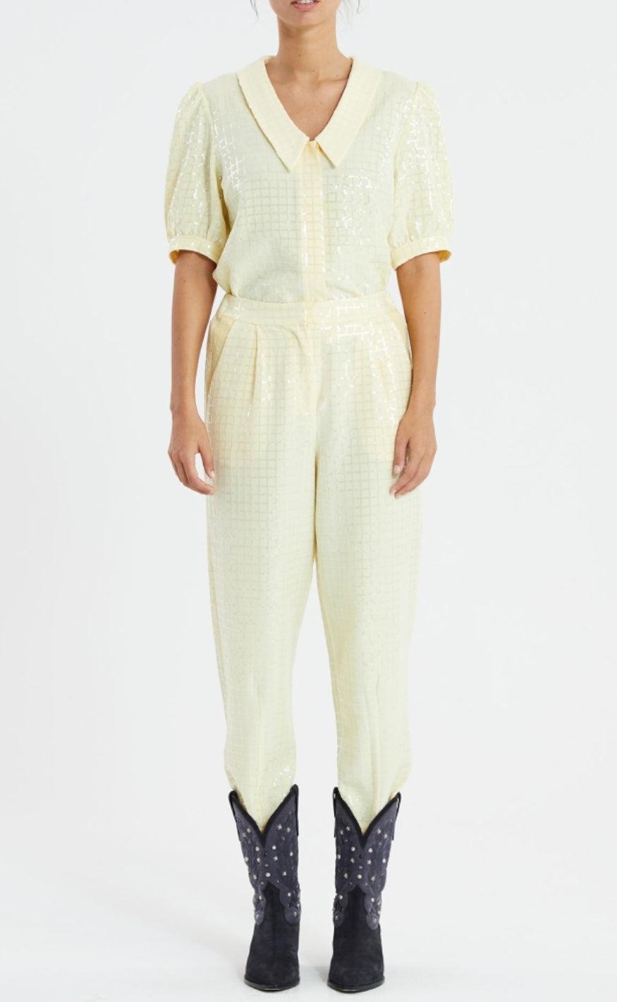 Lollys Laundry Skjorte - Zelda - Yellow