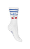 Lollys Laundry Strømper - Revel - Neon Blue
