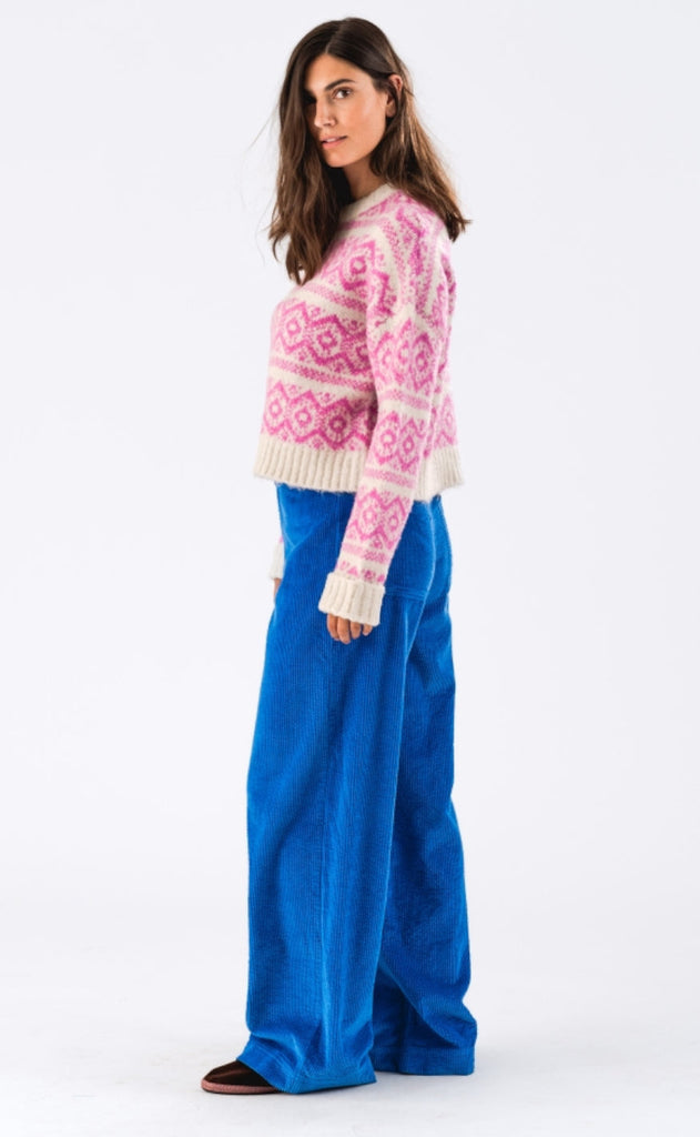 Lollys Laundry Sweater - Lottie Jumper - Neon Pink