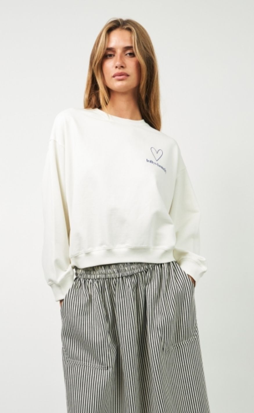 Lollys Laundry Sweatshirt - Sydney - Royal Blue