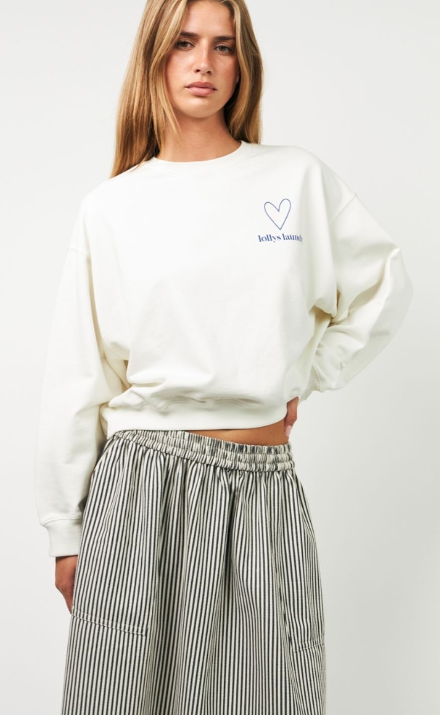 Lollys Laundry Sweatshirt - Sydney - Royal Blue