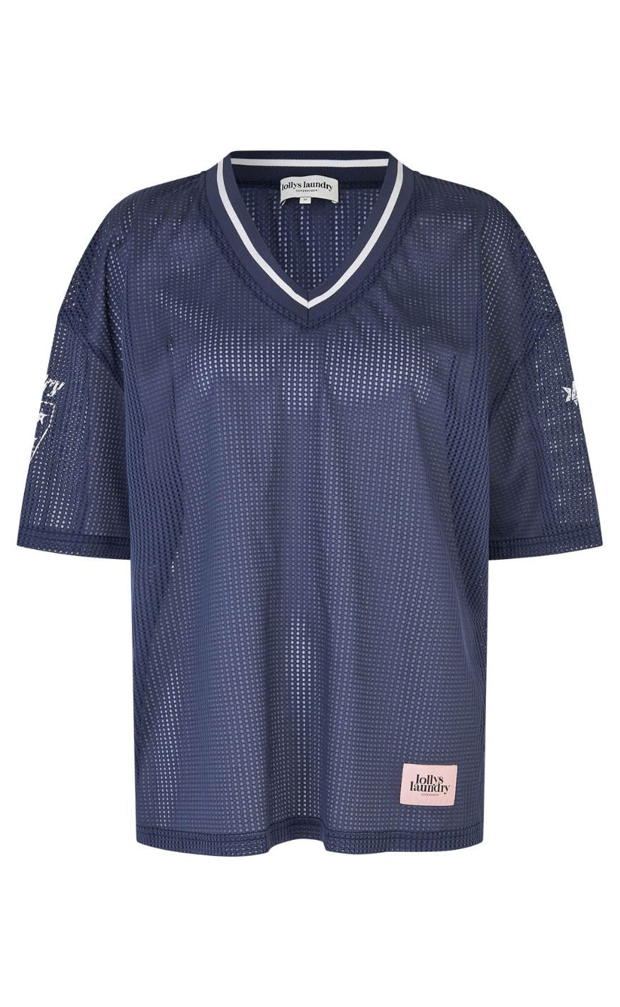 Lollys Laundry T-shirt - Kamilla Sports - Dark Blue