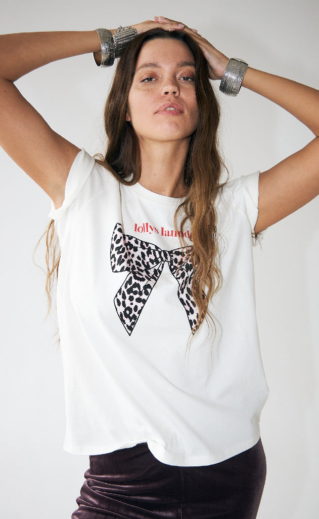 Lollys Laundry T-shirt - Roma - White 01