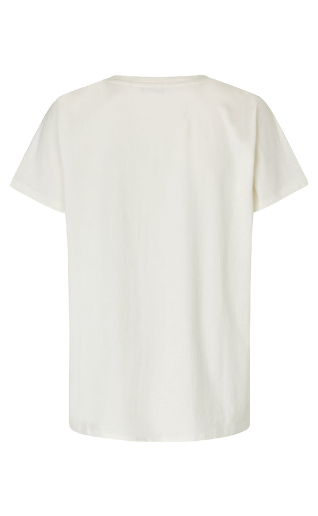 Lollys Laundry T-shirt - Roma - White 01