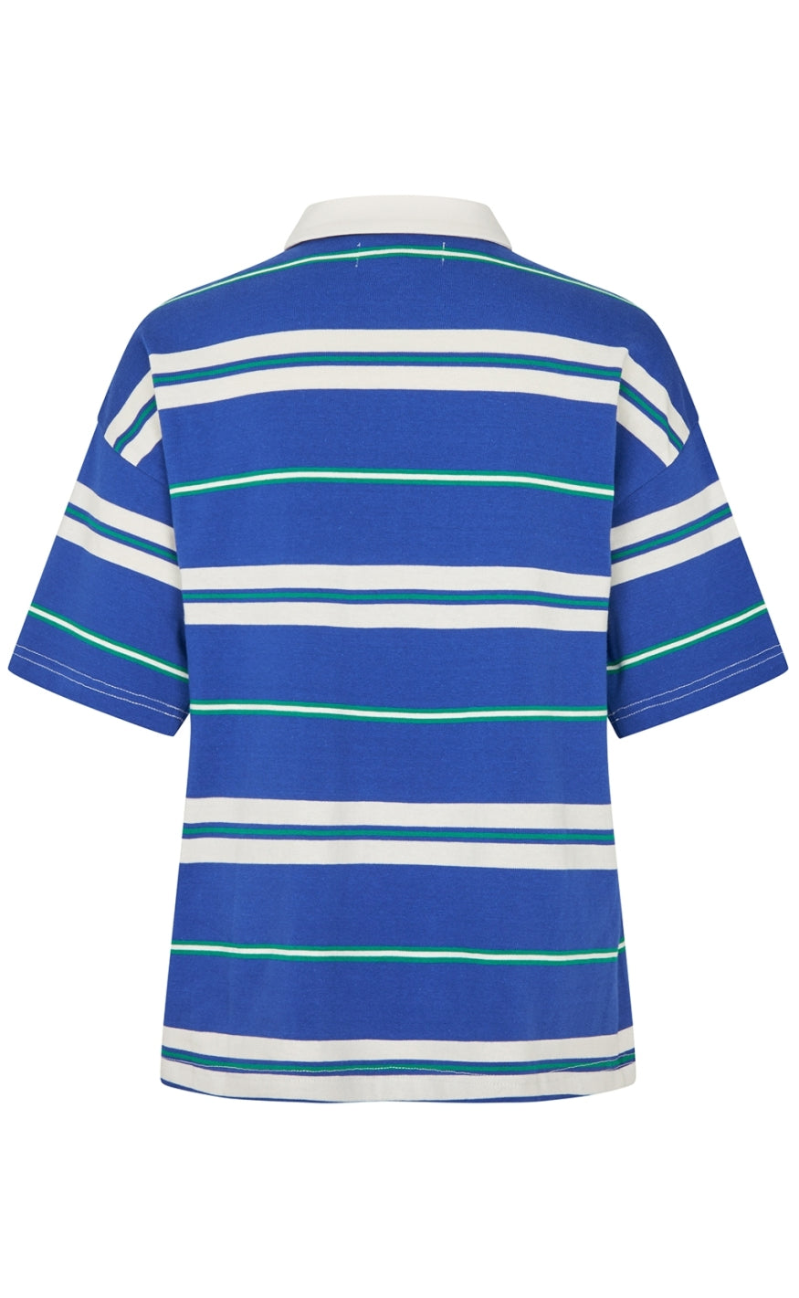 Lollys Laundry T-shirt - Ulma Polo - Blue