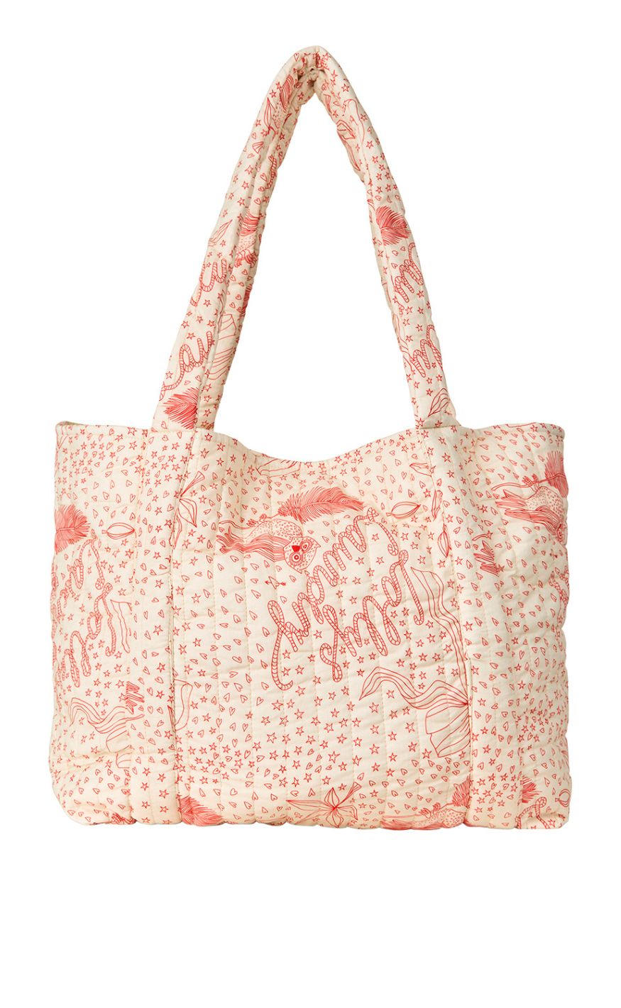 Lollys Laundry Taske - Hazel - Red