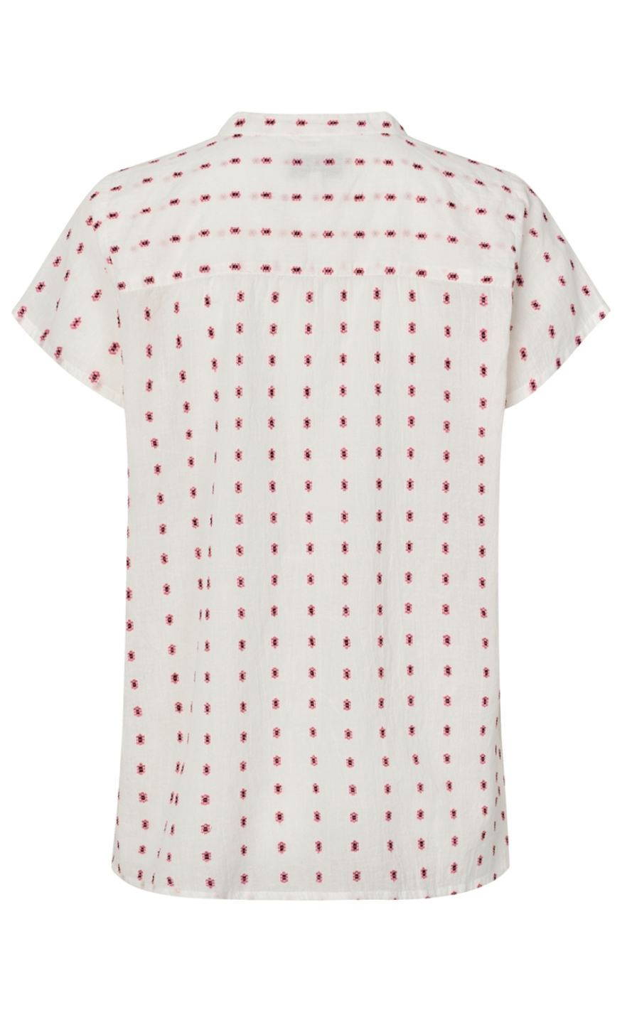 Lollys Laundry Top - HeatherLL - Creme
