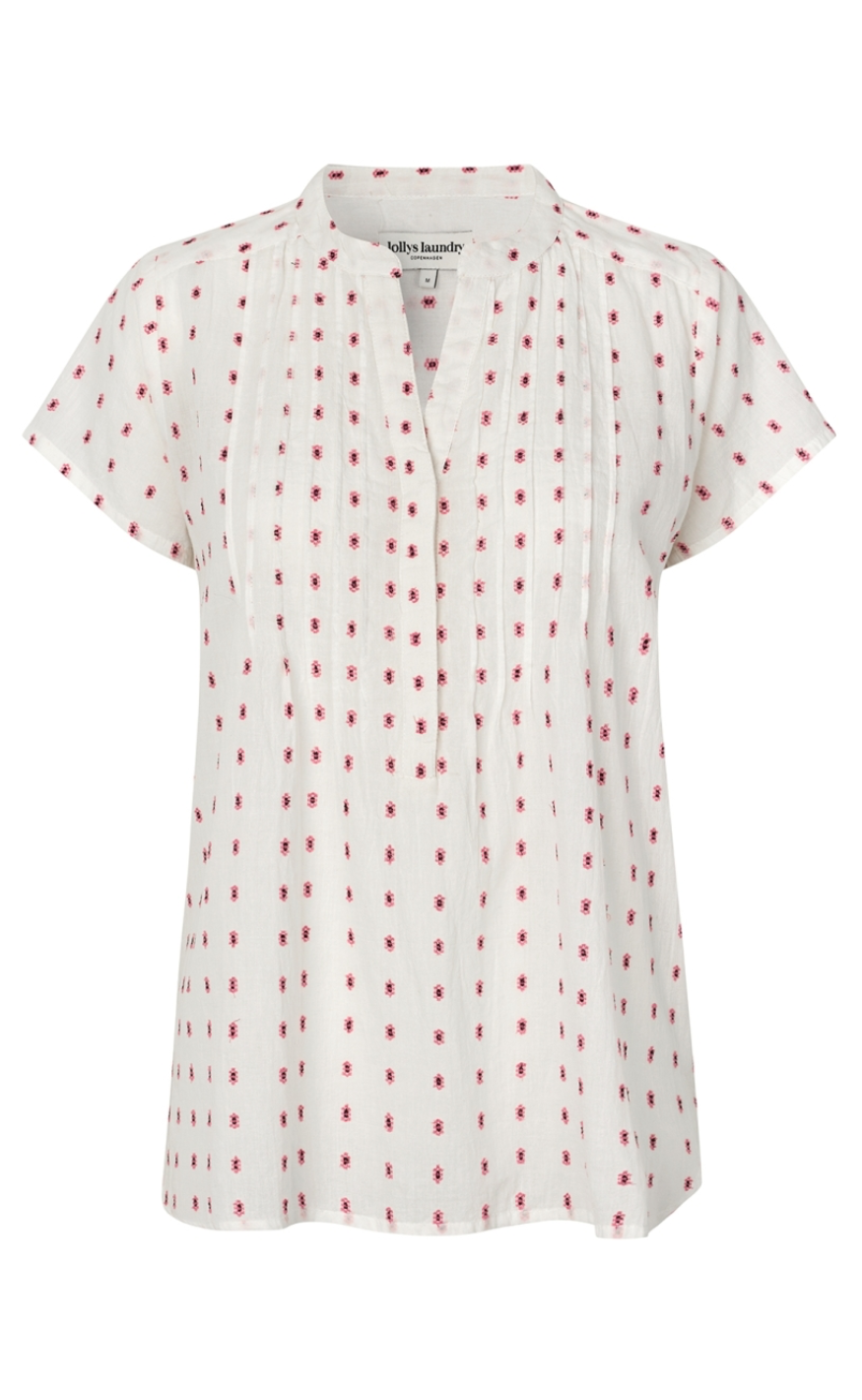 Lollys Laundry Top - HeatherLL - Creme