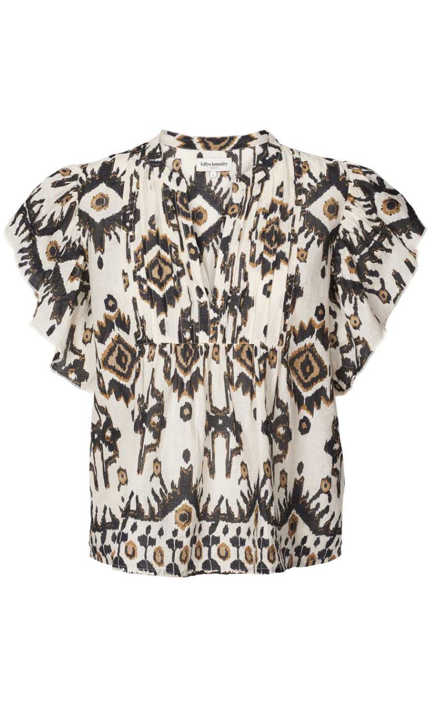Lollys Laundry Top - Isabel - Aztec Print