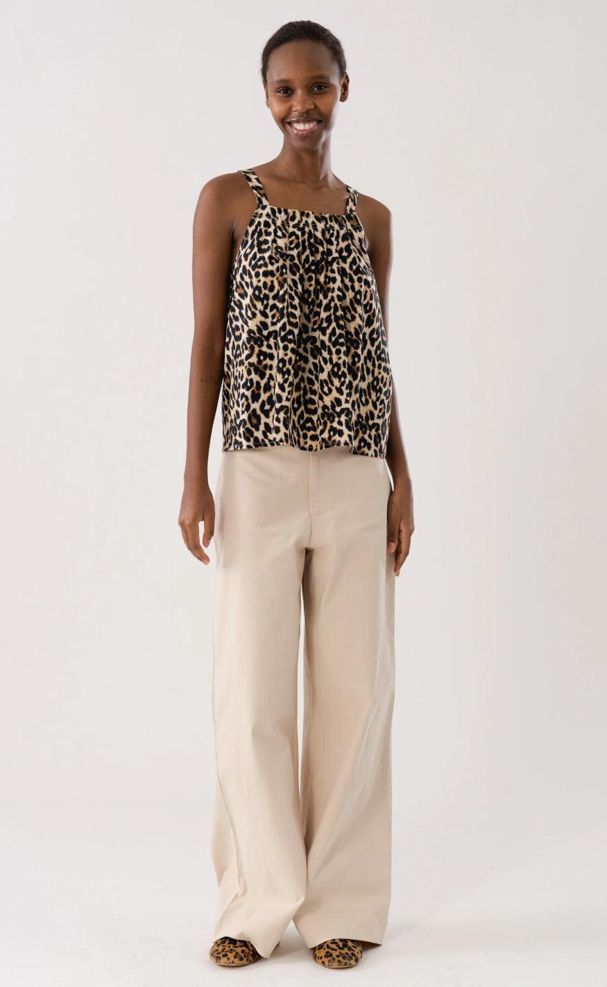 Lollys Laundry Top - Lungi - Leopard Print