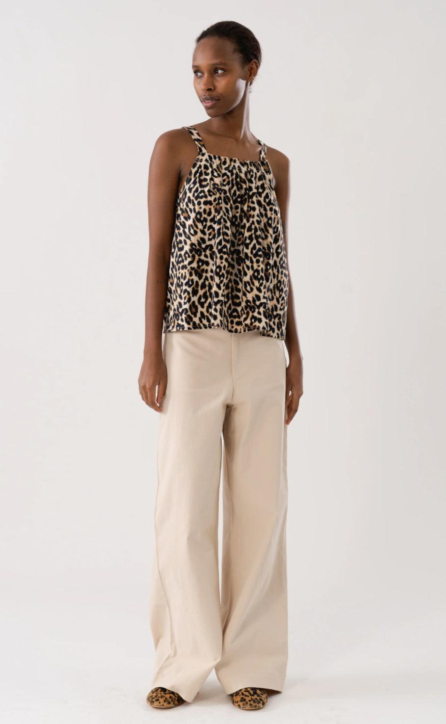 Lollys Laundry Top - Lungi - Leopard Print