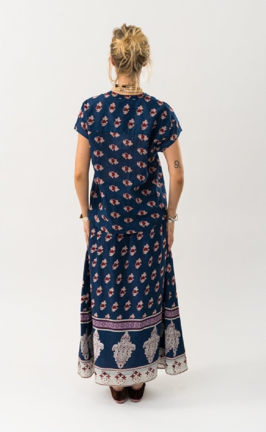 Lollys Laundry Top - Molly - Dark Blue