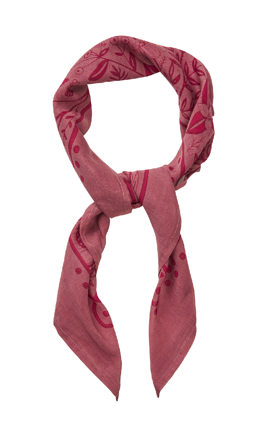 Lollys Laundry Tørklæde - Dakota LL - Dusty Rose