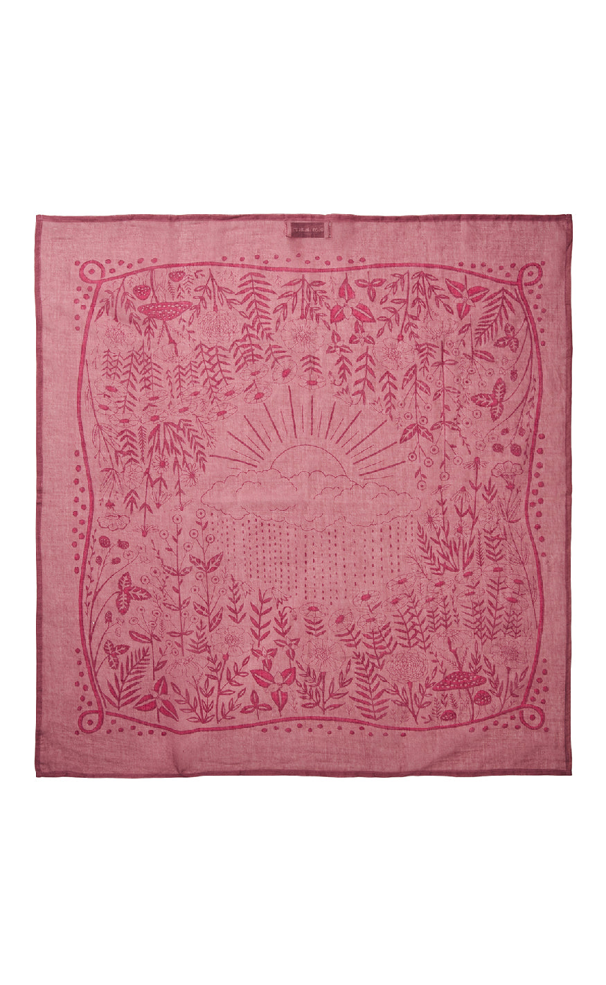 Lollys Laundry Tørklæde - Dakota LL - Dusty Rose