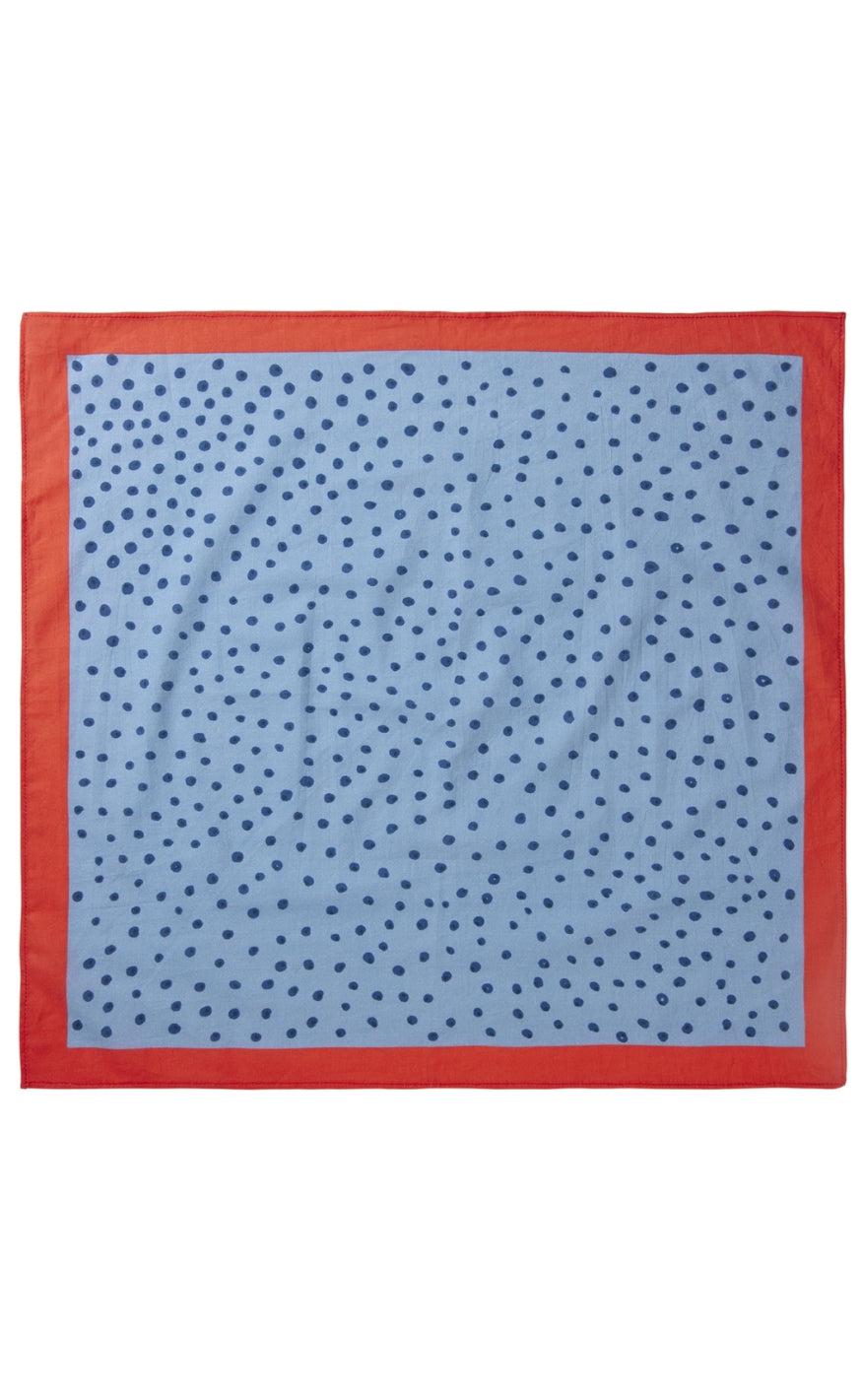 Lollys Laundry Tørklæde - Dot - Blue