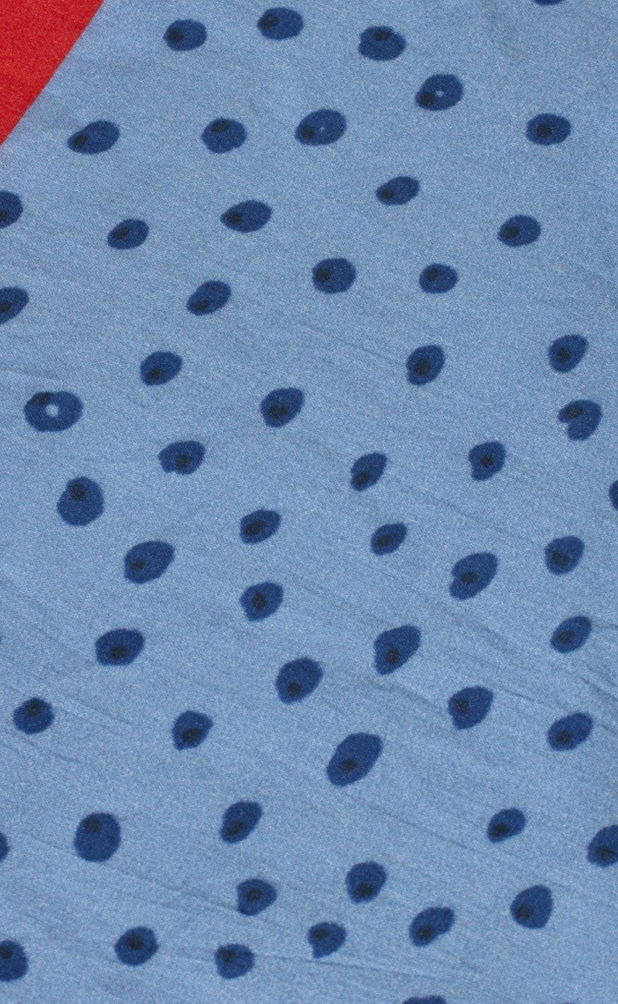 Lollys Laundry Tørklæde - Dot - Blue