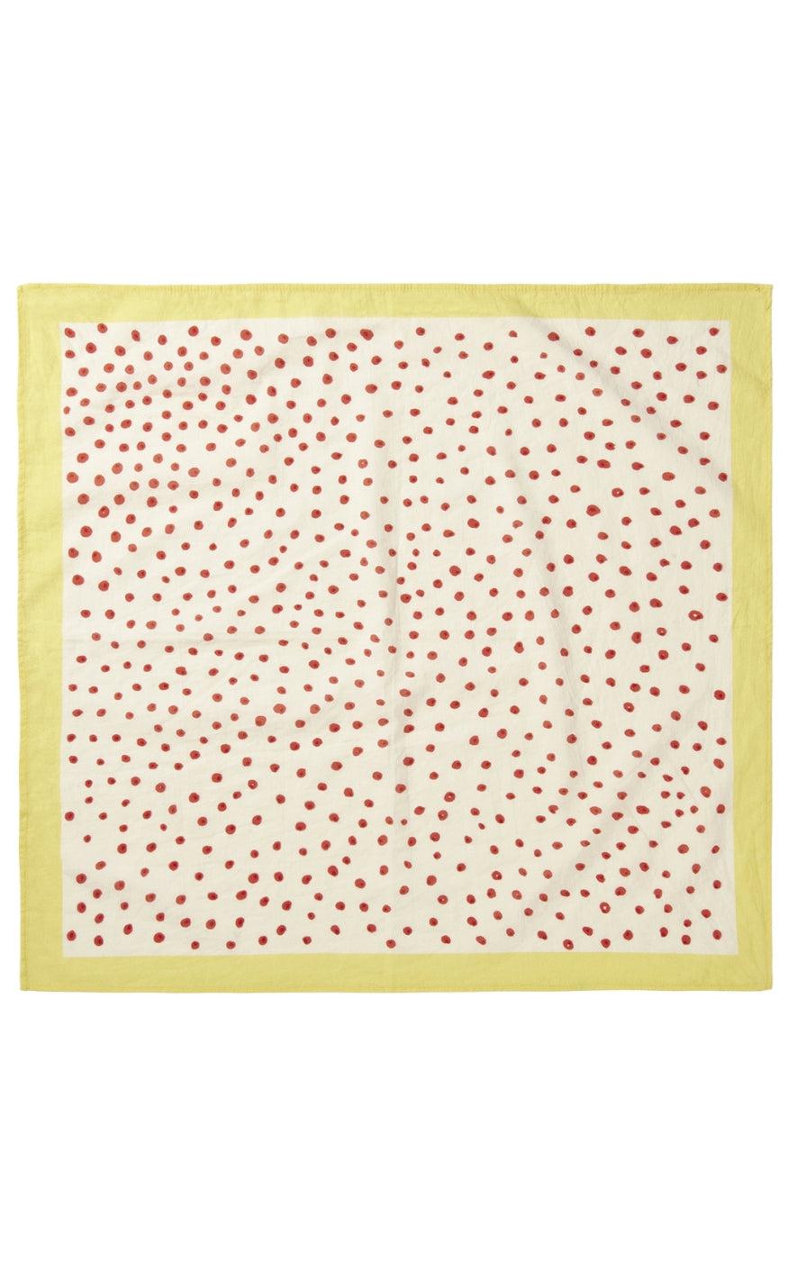 Lollys Laundry Tørklæde - Dot - Sand