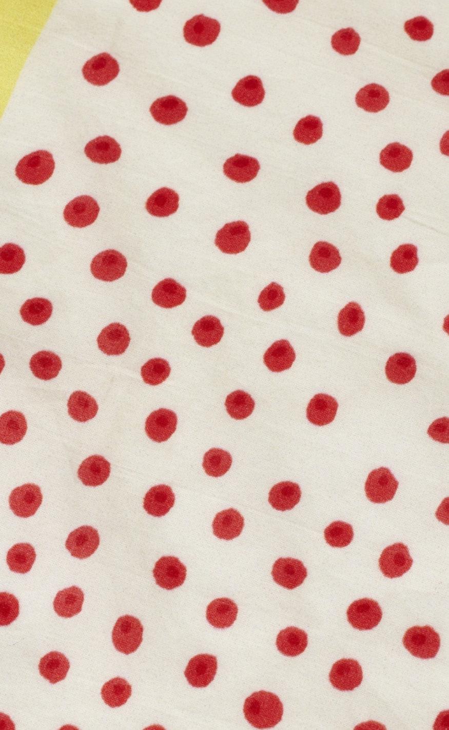 Lollys Laundry Tørklæde - Dot - Sand