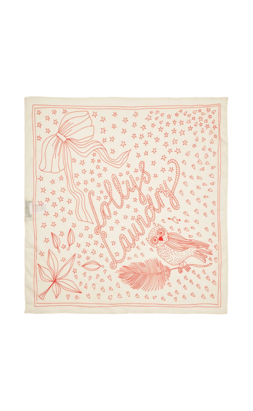 Lollys Laundry Tørklæde - Fairytale - Red