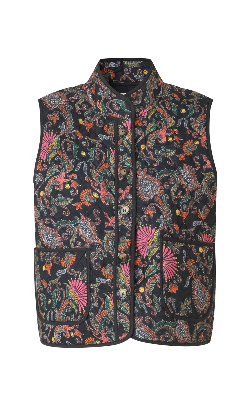 Lollys Laundry Vest - Cairo LL - Flower Print