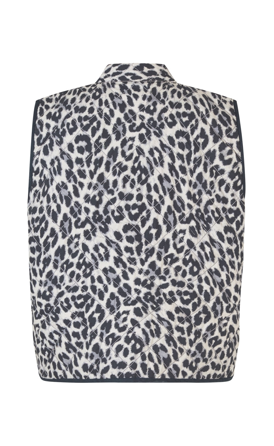 Lollys Laundry Vest - Cairo - Leopard Print