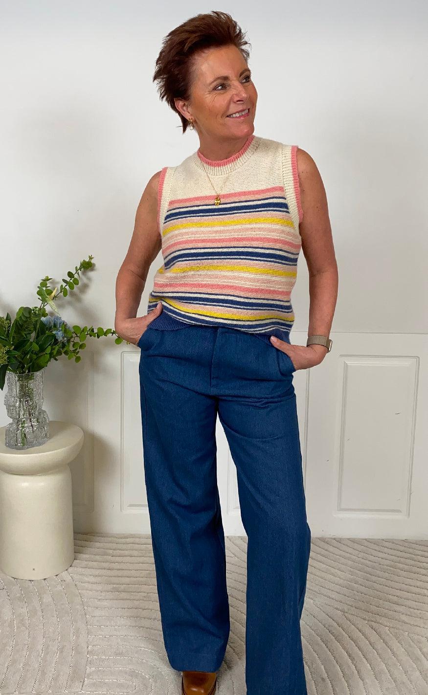 Lollys Laundry Vest - Chicago - Multi