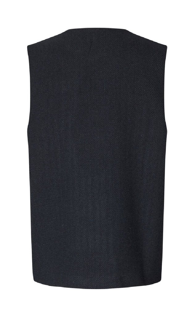 Lollys Laundry Vest - Edel - Dark Navy