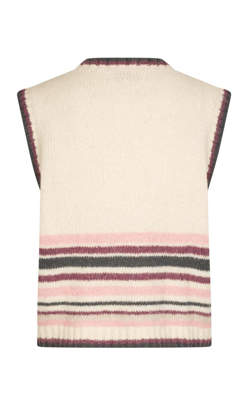 Lollys Laundry Vest - Ina - Creme