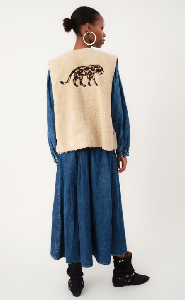 Lollys Laundry Vest - Jace LL - Beige