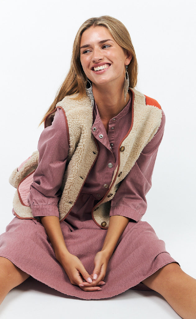 Lollys Laundry Vest - Jace - Sand