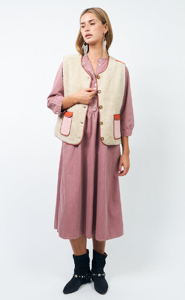 Lollys Laundry Vest - Jace - Sand