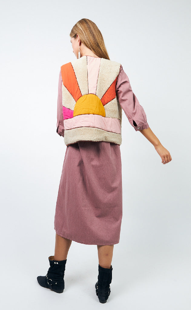 Lollys Laundry Vest - Jace - Sand