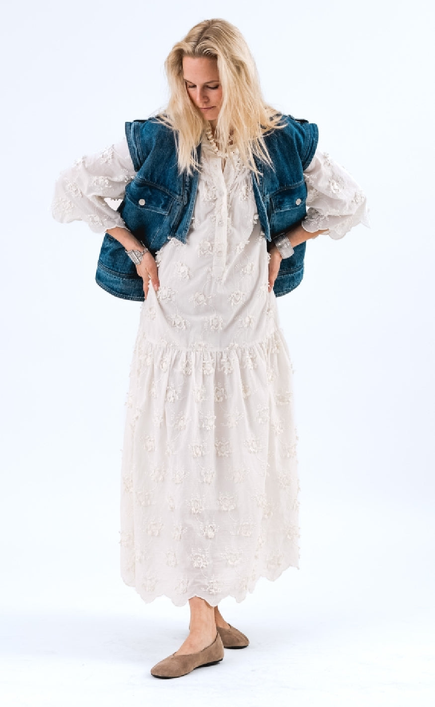 Lollys Laundry Vest - Sam - Blue