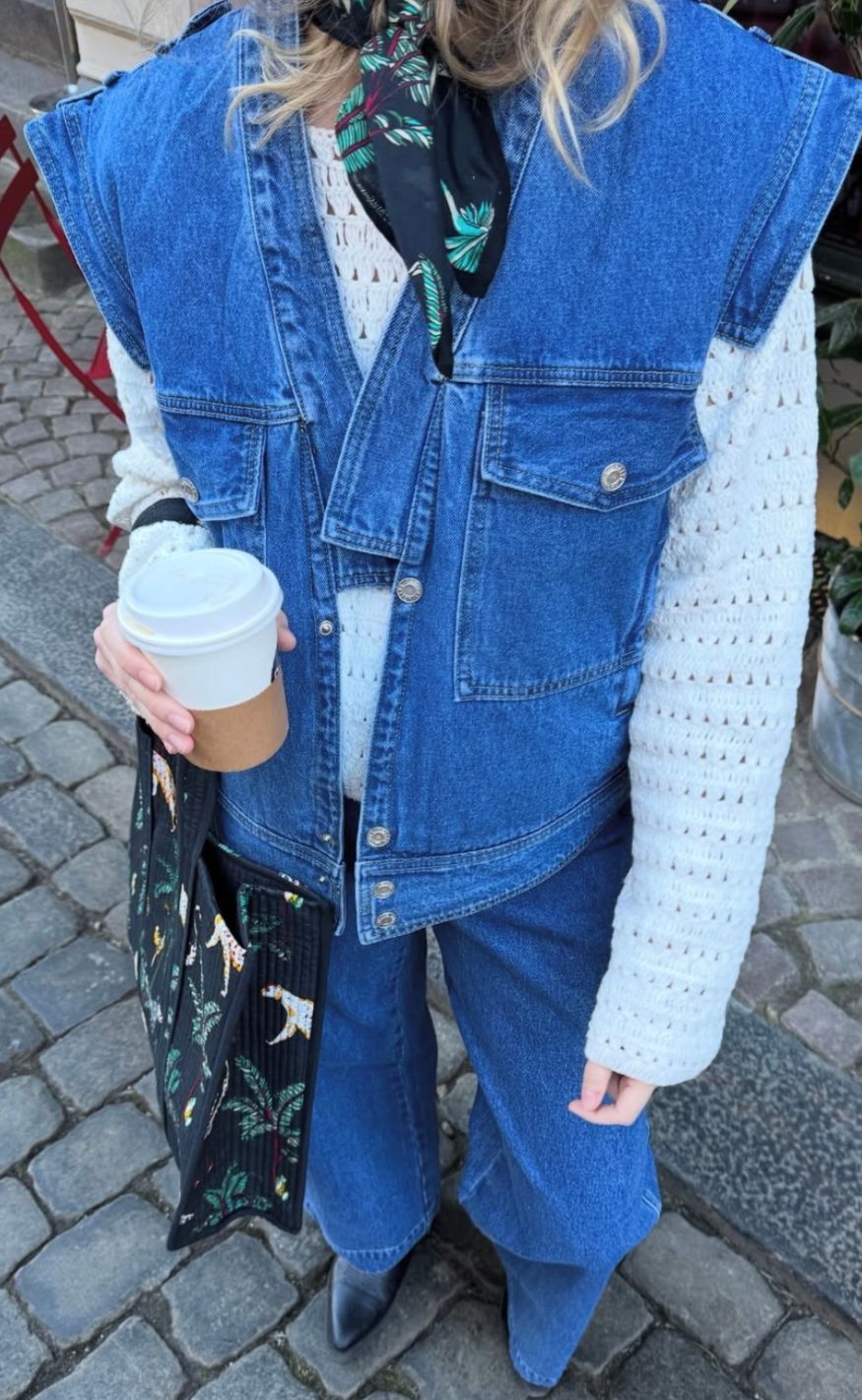 Lollys Laundry Vest - Sam - Blue