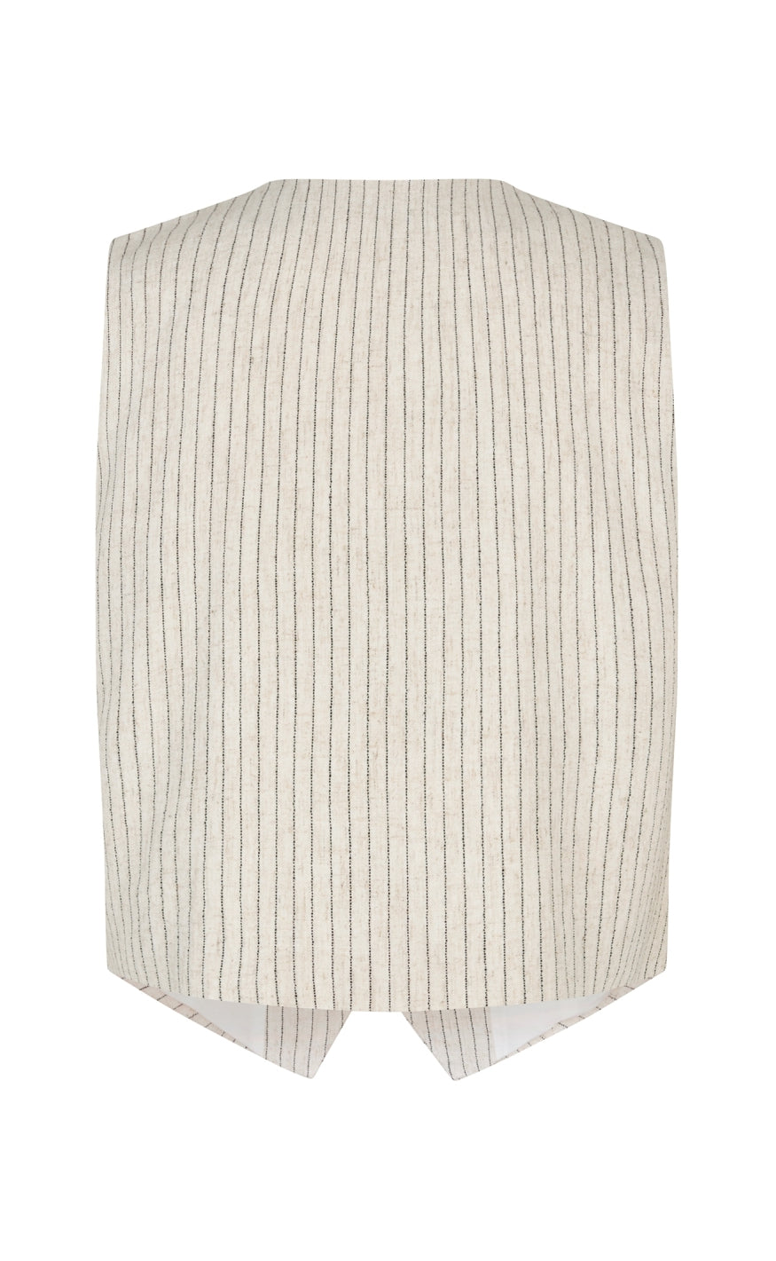 Lollys Laundry Vest - Torino - Creme