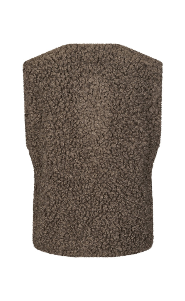 Lollys Laundry Vest - Vada LL - Dark Mokka