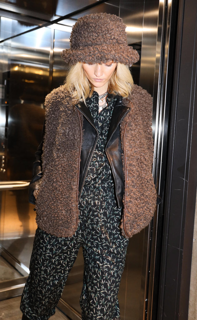 Lollys Laundry Vest - Vada LL - Dark Mokka