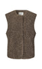 Lollys Laundry Vest - Vada LL - Dark Mokka
