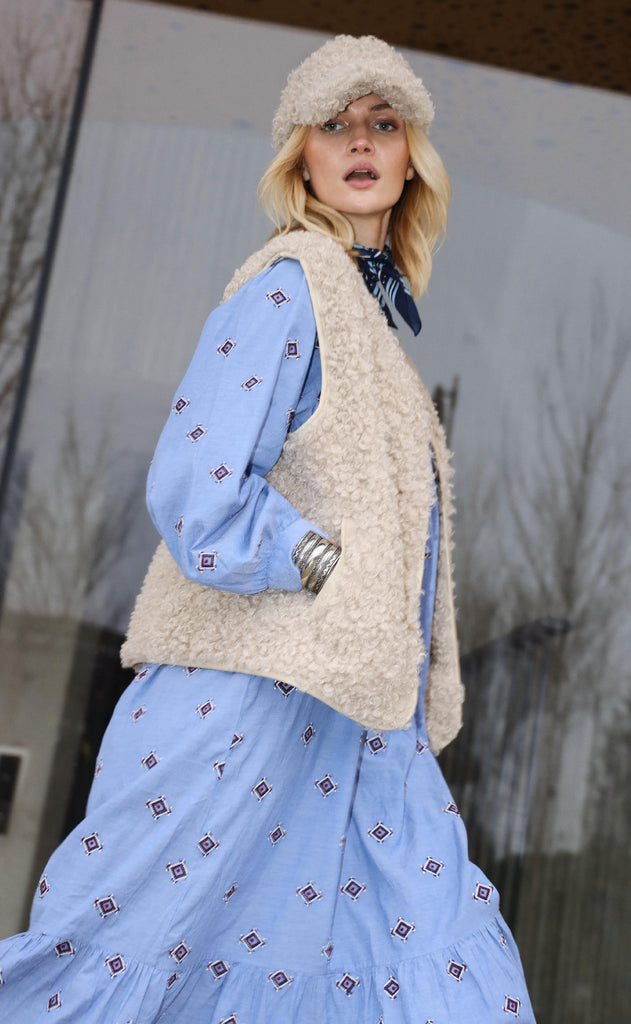 Lollys Laundry Vest - Vada LL - Sand