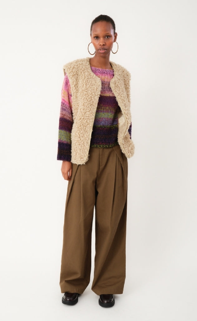 Lollys Laundry Vest - Vada LL - Sand